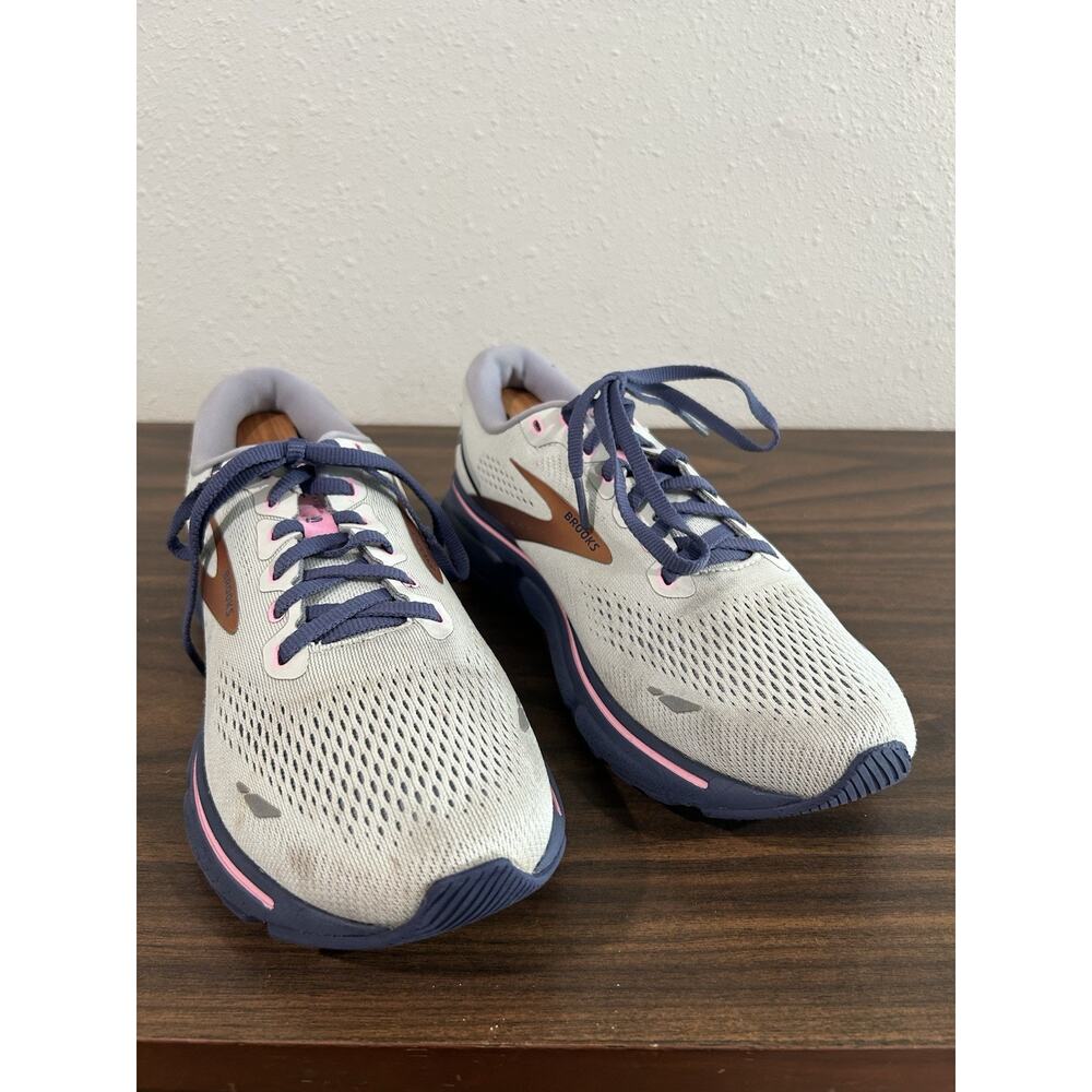 Brooks Ghost 15 Women's Size 9 B Medium Running Shoes Spa‎ Blue Copper